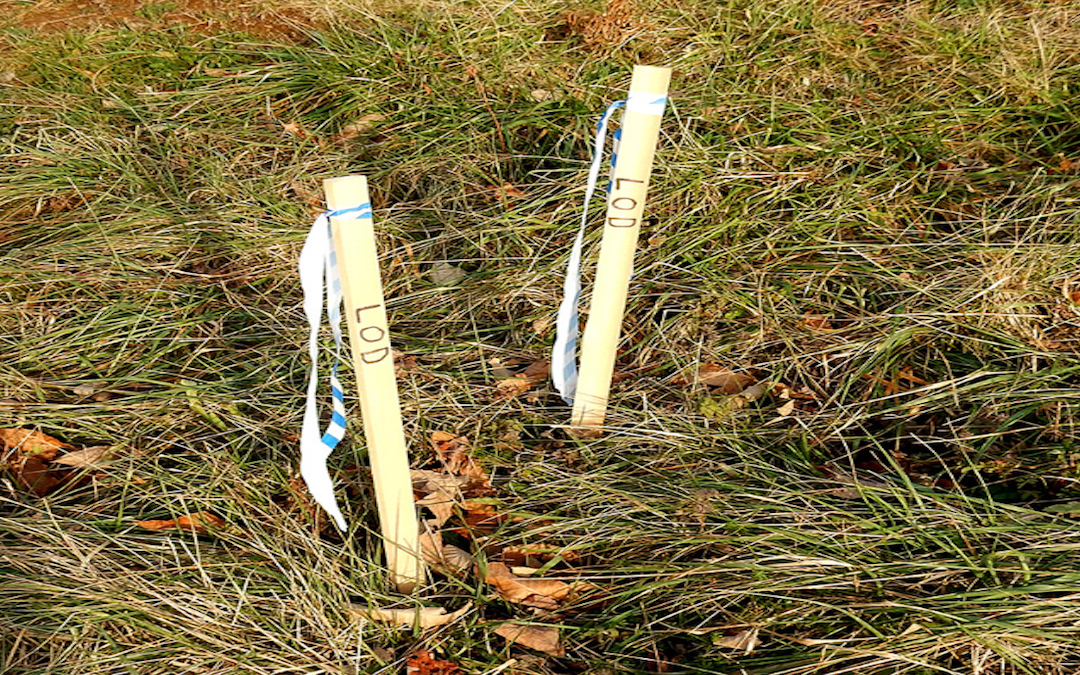 Understanding White Flag Markers in Land Surveying