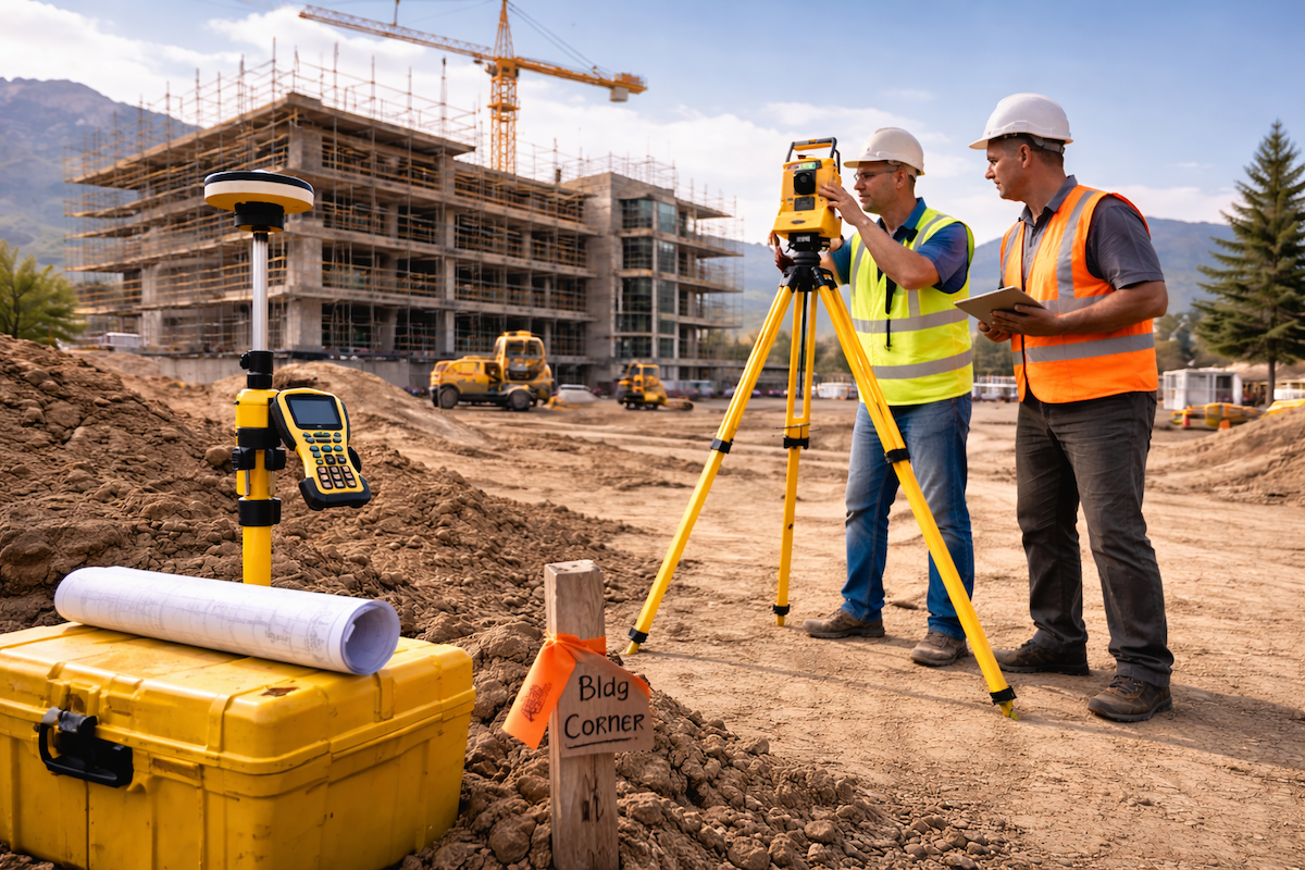 construction land surveying utah