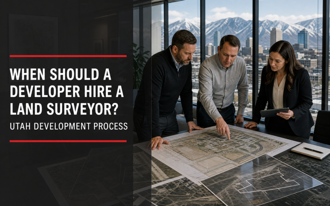 When Should a Developer Hire a Land Surveyor in the Utah Development Process?