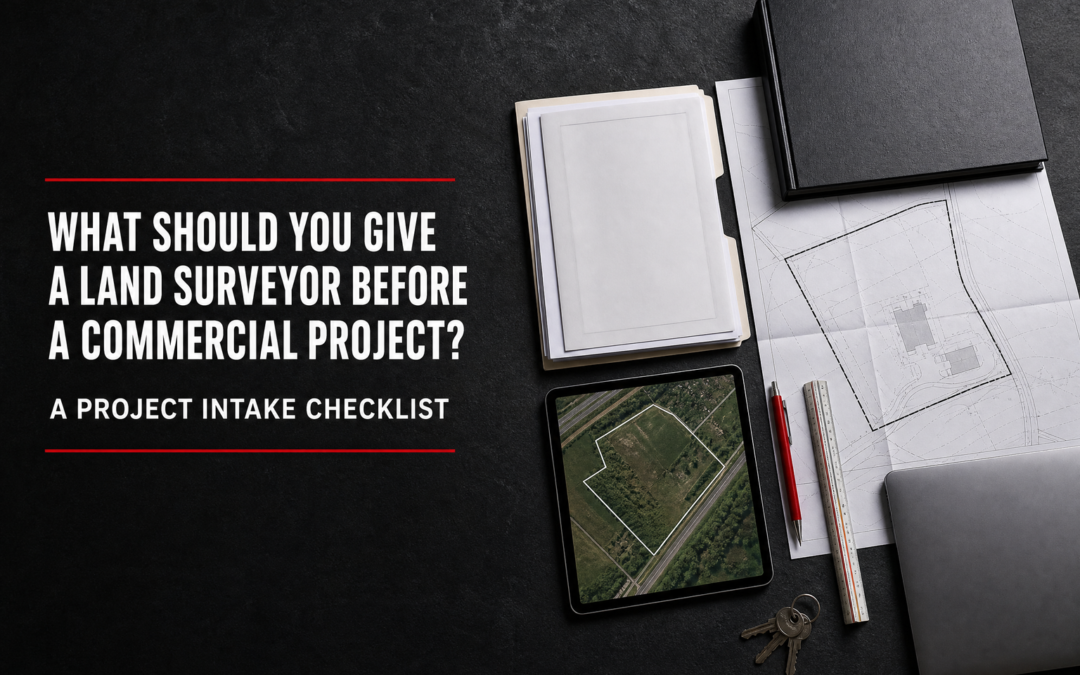 What Should You Give a Land Surveyor Before a Commercial Project?